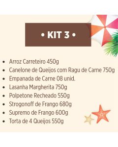 KIT VERÃO 3 + SACOLA TÉRMICA