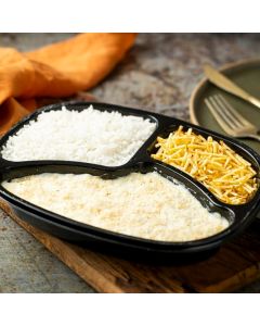 PP 10 Frango ao Catupiry com Batata Palha e Arroz Branco 400g