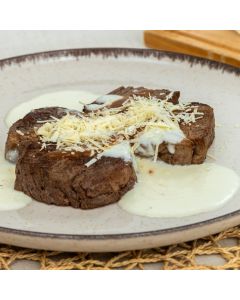 Tornedor de Filé com Molho de Queijos 500g