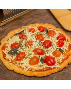 Pizza Marguerita - 140g - 350 Kcal - 10g de Carb LOW CARB