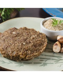 Quibe de Quinoa com Cebolas  Caramelizadas e Castanha do Pará - 170g - 376 Kcal LOW CARB