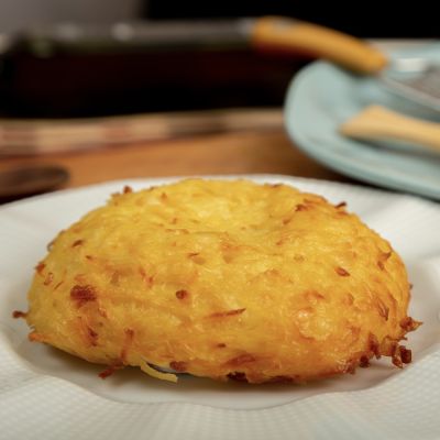 Batata Rosti com Queijo e Bacon 02 unid.