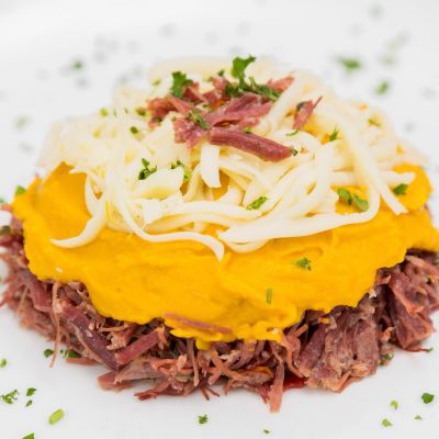 Escondidinho de Carne de Sol com Abóbora - 300g - 348kcal - 26g Proteína