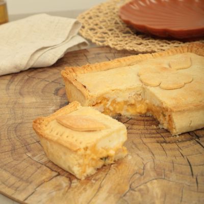 Torta de Frango com Catupiry
