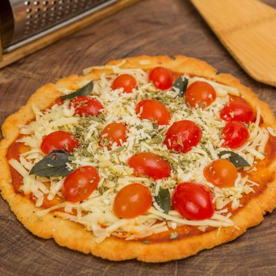Pizza Marguerita - 140g - 350kcal - 22g Proteína